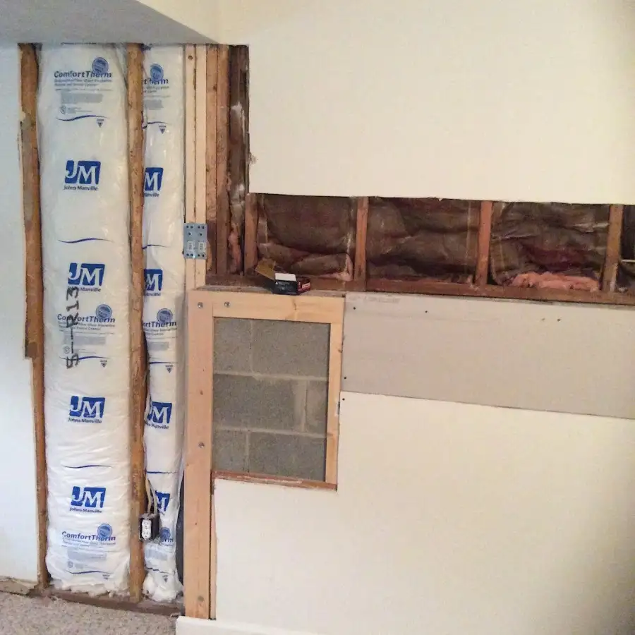 Wall insulation replacement during Structural Drying in Haines City